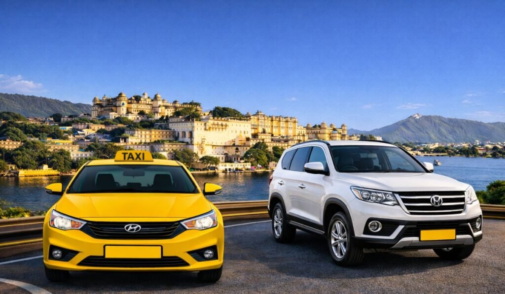 car and coach rental service in Udaipur